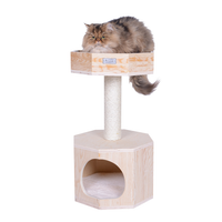 Armarkat Premium Scots Pine 29" Cat Tree W Perch and Condo